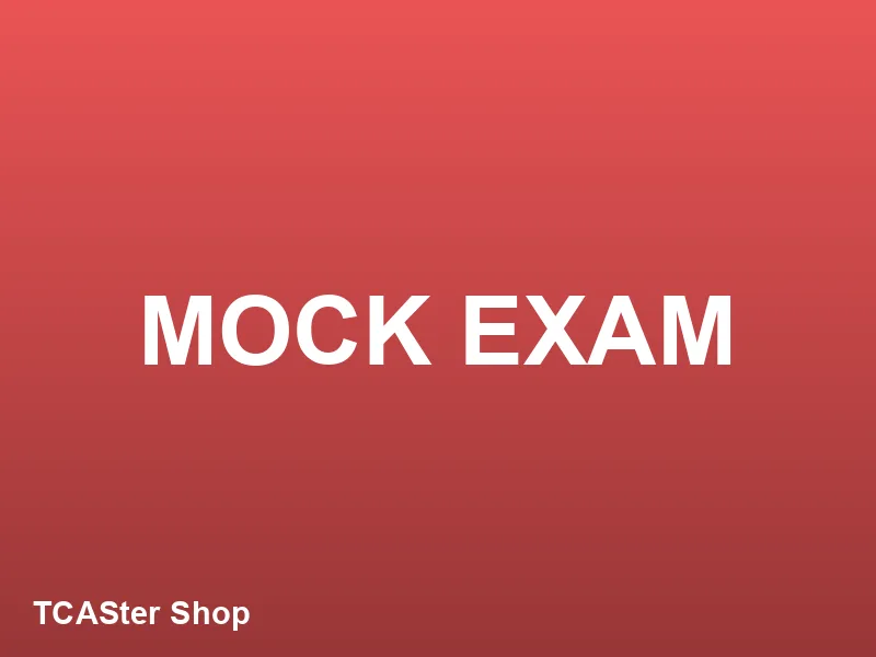 สนามสอบจำลอง TCAS69 (Mock Exam)